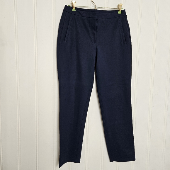 Lululemon On The Move Pant Womens Size 6 Navy Blue Tailored Mid Rise Athleisure - Picture 2 of 16